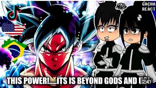 GC Kaiju No 8 React to DRAGON BALL SUPER dripgokugoku  Saiyajin  Gacha React [upl. by Arinayed]