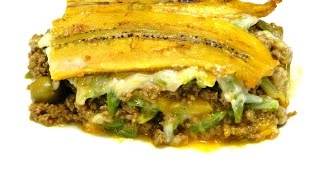 Piñon or Pastelon de Maduros Puerto Rican Lasagna [upl. by Atteve223]