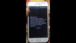 Easy Unlock Samsung Core Prime SMG 360T1 Sim Network Unlock using the Device Unlock APP [upl. by Honey]