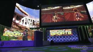 Microsoft E3 2010 Kinect Sports Demo [upl. by Danieu83]