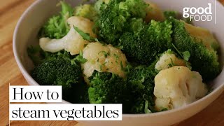 How to steam vegetables [upl. by Yesnik]