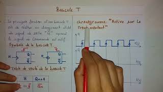 Logique séquentielle  Bascule T [upl. by Tterrag270]