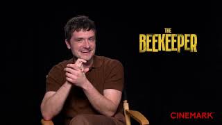 The Beekeeper Interview With Josh Hutcherson and David Ayer  Cinemark [upl. by Keener]