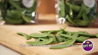 EAT ME  how to prepare mangetout [upl. by Adile219]