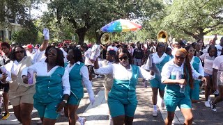 New Orleans Second Line Family Ties 2023  Culture Queenz amp DAM Social Aid amp Pleasure Clubs [upl. by Notneb439]