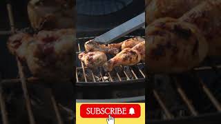 Roasting chicken 2  Barbeque  Yummy chicken  Tasty food shorts [upl. by Anhaj]