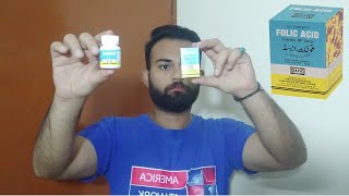 Folic Acid Tablets  Unboxing amp Review  Tablets BP 5mg  Zafa Pharmaceuticals Laboratories [upl. by Bendick]