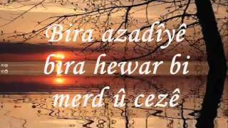 Åživan Perwer Dilo ez bimrim lyrics [upl. by Amii]