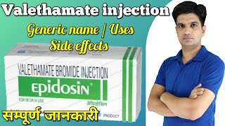 Epidosin injection  Valethamate bromide injection uses side effects LEARN ABOUT MEDICINE [upl. by Kerman163]