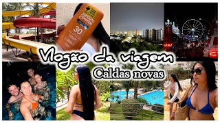 VLOG 4 DIAS EM CALDAS NOVAS 👙🌴🩵 [upl. by Anayaran416]