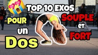 TOP 10 EXOS POUR ASSOUPLIR LE DOS  mobilité [upl. by Pelag]