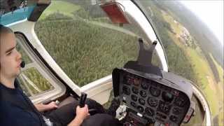 Autorotation Practice Bell 206 Jet Ranger [upl. by Aradnahc]