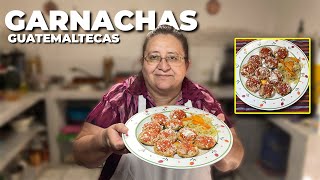 Garnachas Guatemaltecas la receta original [upl. by Yelrahs]