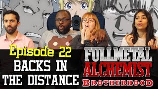 Fullmetal Alchemist Brotherhood  Episode 22  Backs in the Distance  Group Reaction [upl. by Premer]