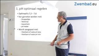 Optimale waterbehandeling van het zwembad [upl. by Areema]