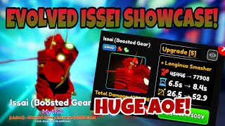 EVOLVED ISSEI BOOSTED GEAR SHOWCASE ON ANIME ADVENTURES [upl. by Renaldo]