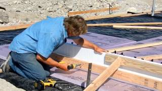 How to build a concrete block wall with glue and Comfort Block [upl. by Ellessig]