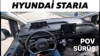 HYUNDAİ STARIA ALINIR MI   POV SÜRÜŞ  OTOMOBİL RUHSATLI TICARI [upl. by Noid]