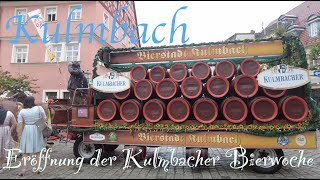 Eröffnung der Kulmbacher Bierwoche [upl. by Summons540]