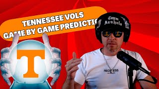 2024 TENNESSEE VOLS GAME BY GAME PREDICTION  COLLEGE FOOTBALL [upl. by Ataynek]