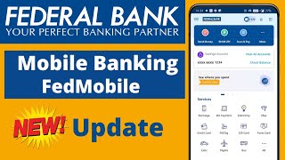 federal bank mobile banking new update  Federal BankFedMobile  federal bank mobile banking [upl. by Annah]