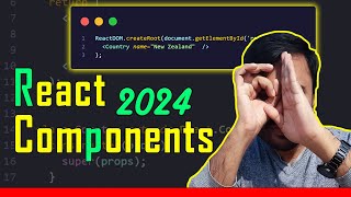 React Component in 2024  React JS Bangla Tutorial  003  React Beginner 2024 [upl. by Sholes]