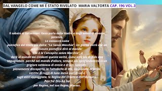 CAP 196 VOL 3 Gesù rievoca l’infanzia della Madre e illustra gli amori di diverse potenze [upl. by Ecnarf]