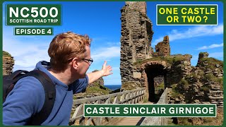 Historic Scotland  Ruins of CASTLE SINCLAIR GIRNIGOE  NC500 E4 [upl. by Euh]