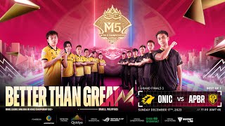 LIVE  GRAND FINALS  M5 World Championship  ENG [upl. by Nertie]