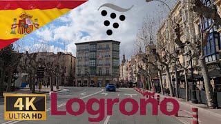 DRIVING IN LOGROÑO LA RIOJA SPAIN I 4K 60fps [upl. by Enylcaj462]