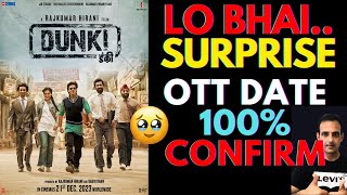 dunki surprise ott release NetflixIndiaOfficial dunki ott release date PrimeVideoIN [upl. by Nnyloj]