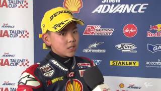 Ryusei Yamanaka 12  Japan Interview  Race 2 Malaysia  SAATC 2016 [upl. by Soloma]