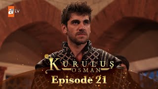 Kurulus Osman Urdu I Season 5  Episode 21 [upl. by Yenruoj]