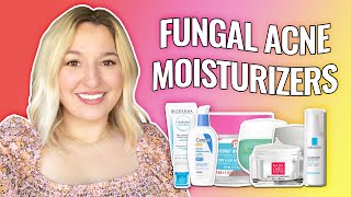 The BEST Fungal Acne Safe MOISTURIZERS  AFFORDABLE Drugstore Options  Brookes Beauty Bazaar [upl. by Ummersen]