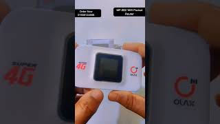 Olax MF982 WiFi Pocket Router  gadgets short review shortvideo best viral video [upl. by Aubrette813]