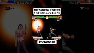 Ralf Galactica Phantom vs Chizuru KOF 98 kofnodead kof kof98 arcade shorts arcadegames [upl. by Deevan]