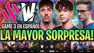 LA MAYOR SORPRESA DEL MUNDIAL MUY ÉPICO  BDS vs TW Game 3 WORLDS PLAY IN 2023 LVP ESPAÑOL [upl. by Severn]