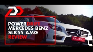 Mercedes Benz SLK55 AMG  Review  PowerDrift [upl. by Wenz]