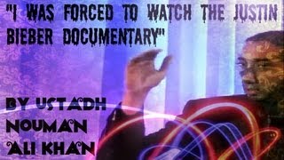 quotI Was Forced to Watch the Justin Bieber Documentaryquot  FUNNY  Ustadh Nouman Ali Khan [upl. by Shu245]