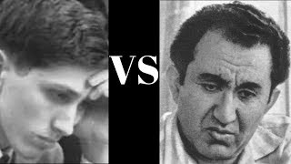 Tigran Petrosians inexorable advance against Bobby Fischer in the CaroKann defence  1959 [upl. by Bonis]