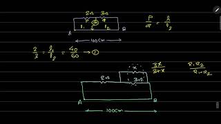 In a metre bridge experiment the balance point in obtained if the gaps are closed by 2 ohm and 3 ohm [upl. by Nonek]