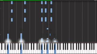 Radiohead  Pyramid Song  Instrumental Piano Cover and Synthesia Tutorial [upl. by Ninazan]