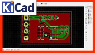 Tutoriel KiCad  Le circuit imprimé PCB [upl. by Shantha]