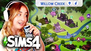 Besties I have renovated all of Willow Creek The Sims 4 [upl. by True]