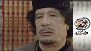 Muammar Gaddafi Interviewed Just Before Libyan Revolution [upl. by Sina]