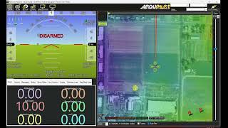 Mission Planner SITL with Physical Transmitter Flight [upl. by Ayres]