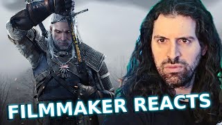 Filmmaker Reacts The Witcher 3  Wild Hunt  Killing Monsters [upl. by Enayd]