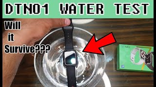 Dt No1 Smartwatch Waterproof Test  Will It Survive Underwater [upl. by Iraj427]