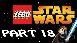 Lets Play Lego Star Wars The Video Game Part 18 Episode I Free Play [upl. by Ssalguod398]