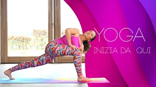 Inizia con lo Yoga  Lezione completa [upl. by Leacim]